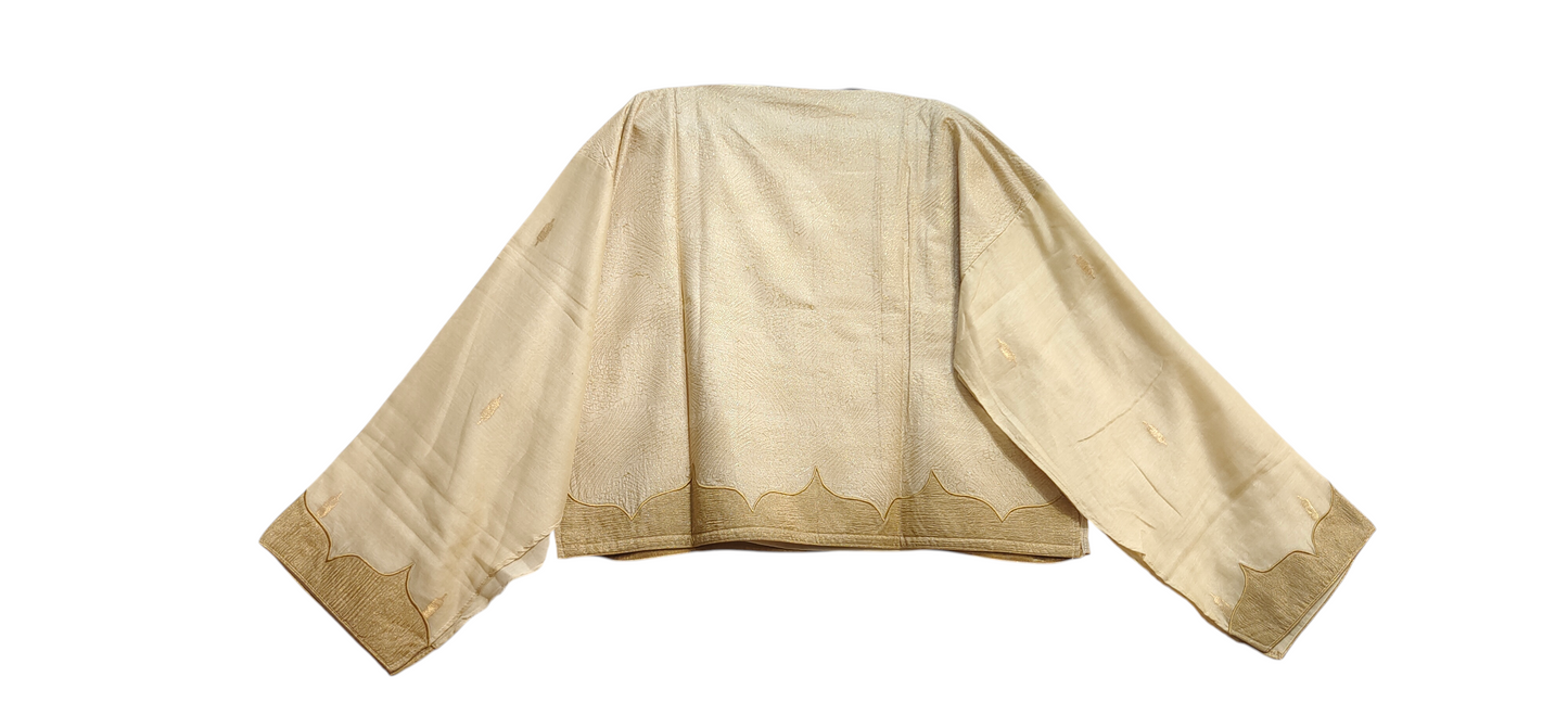 Semistitched Chanderi Ɓlouse