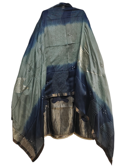 Semi Stitched Formal Chanderi Suitset