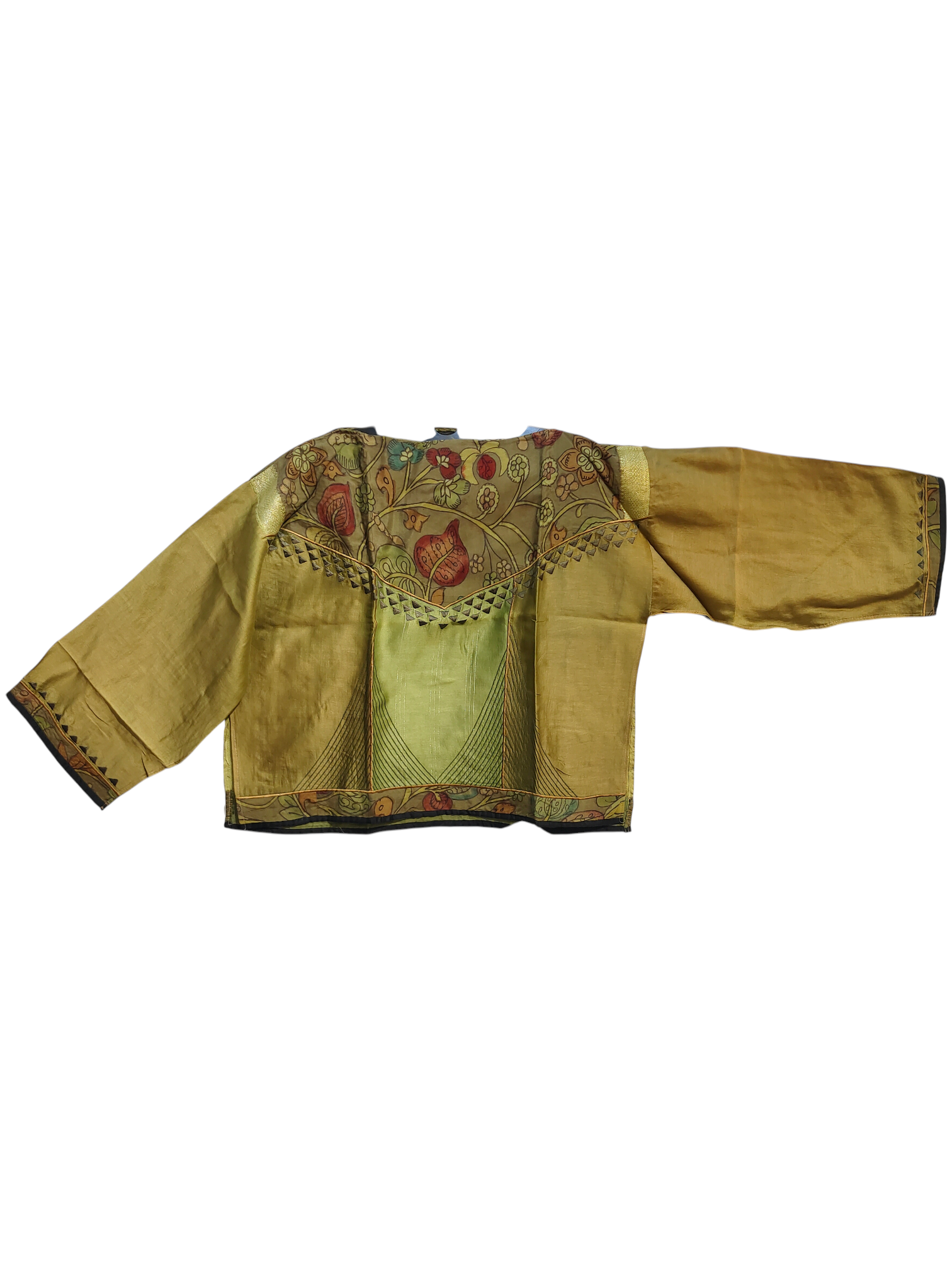 Semistitched kalamkari Blouse VISHAL KAPUR STUDIO