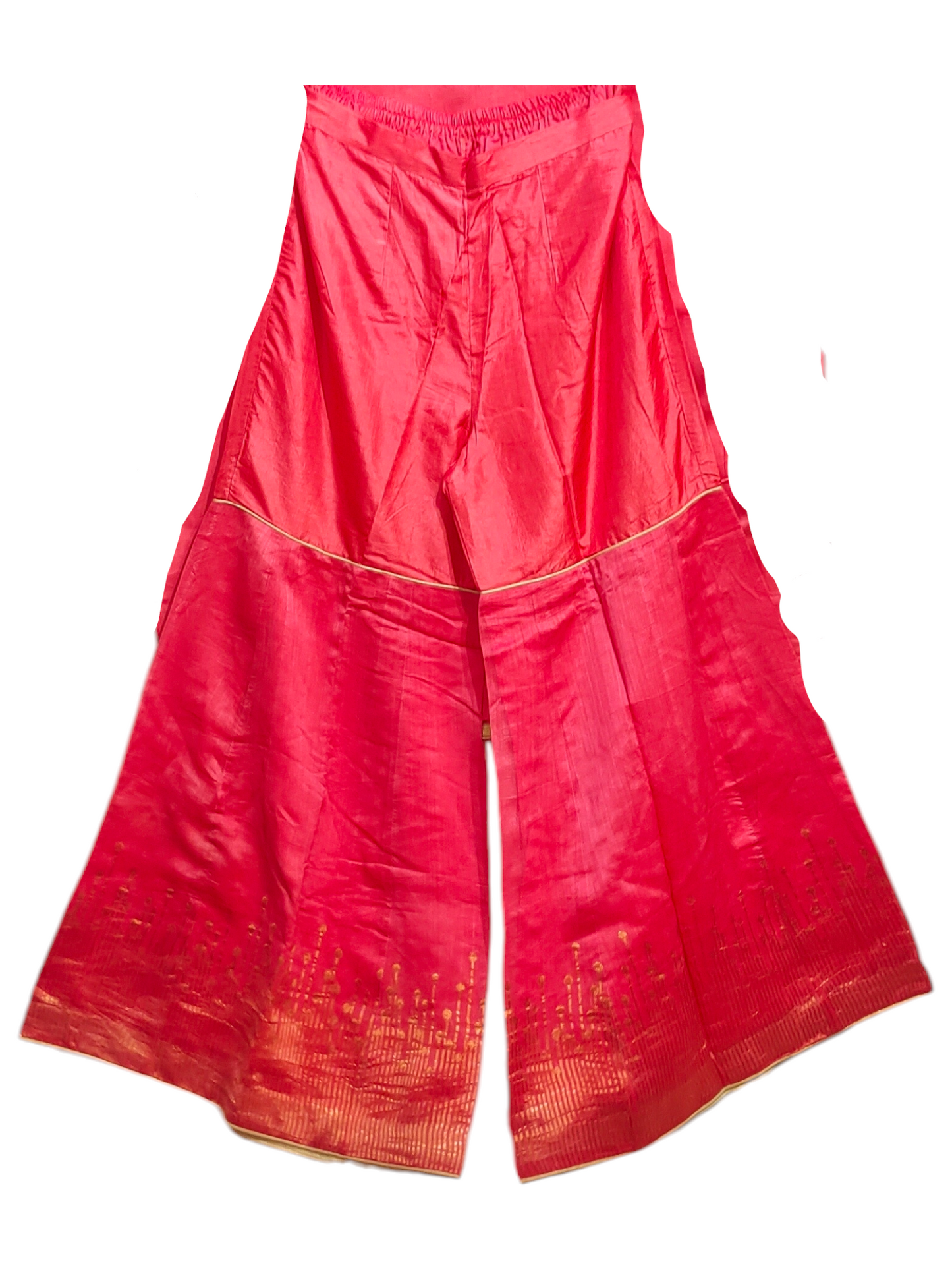 Formal chanderi Embroidered Palazzo pant