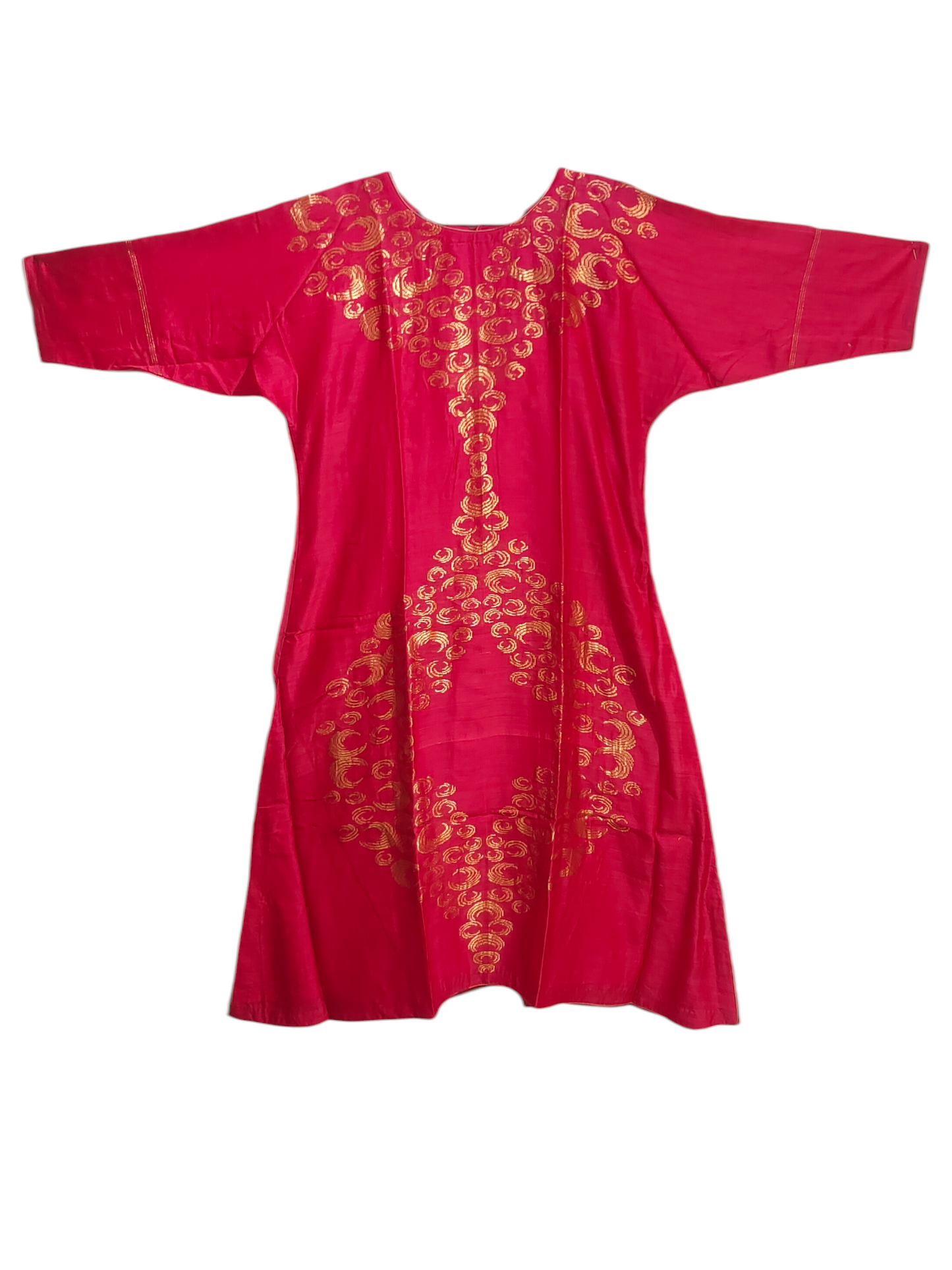 Indowestern chanderi formal dress- Ready size 42