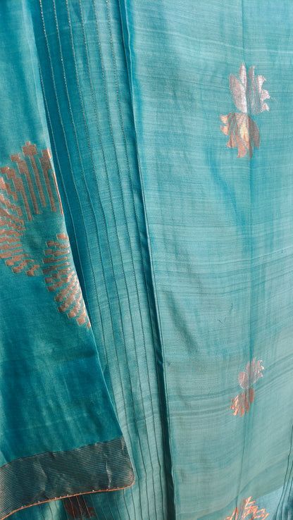 Semi Stitched Formal Chanderi Kurta