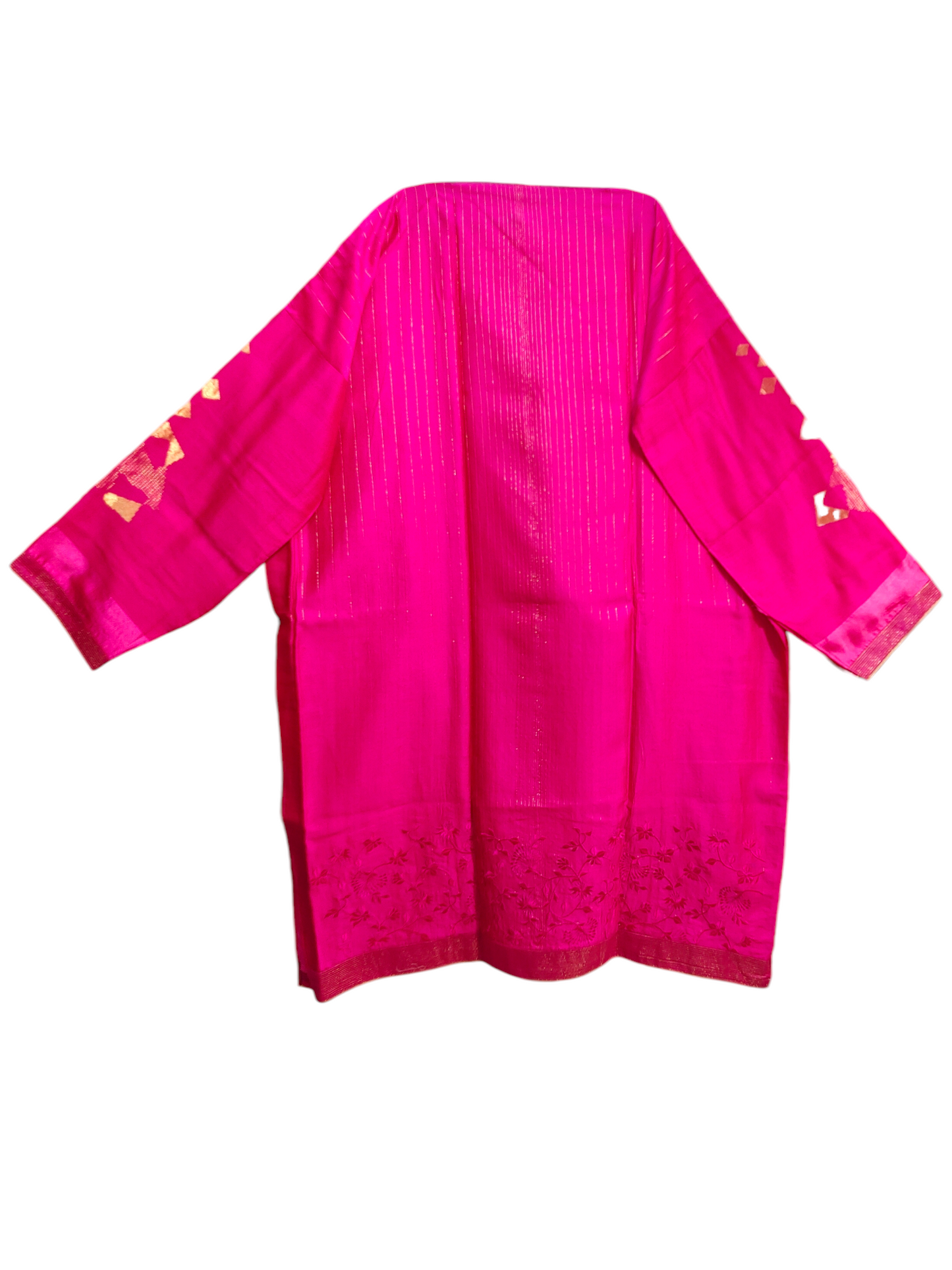 Semi Stitched Formal Chanderi Kurta