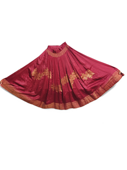 Semi stitched Formal Skirtset