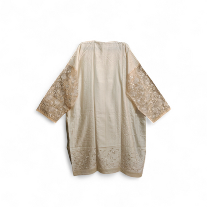 Semi Stitched Formal chanderi Suitset