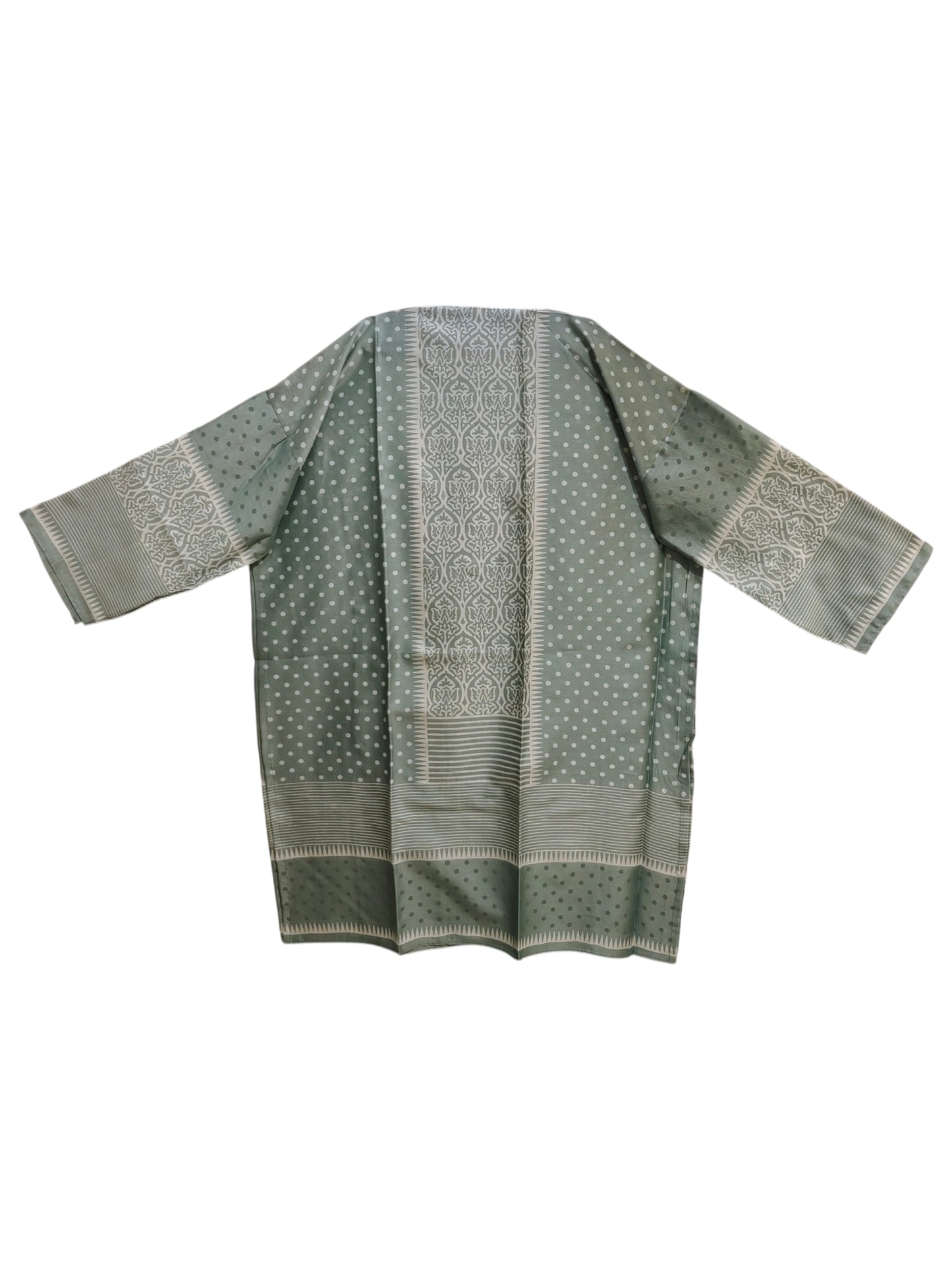 Semi Stitched Chanderi Casual kurta
