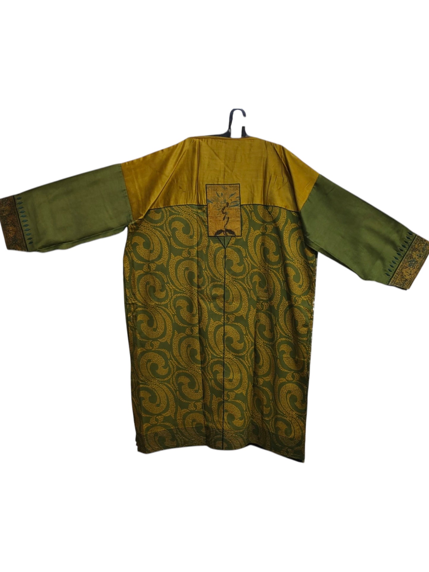Semi Stitched Chanderi Formal Suitset