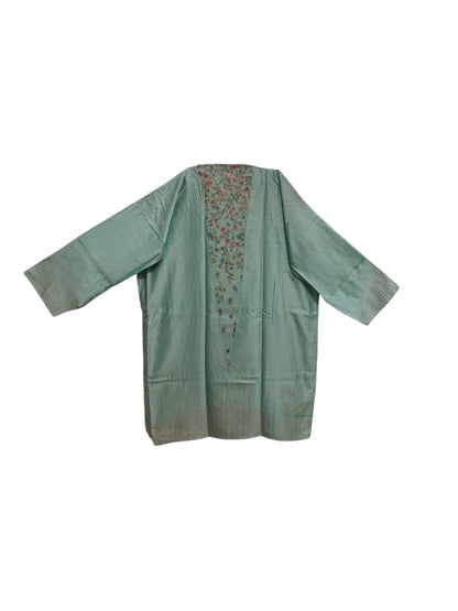 Semi Stitched Chanderi Formal Suitset