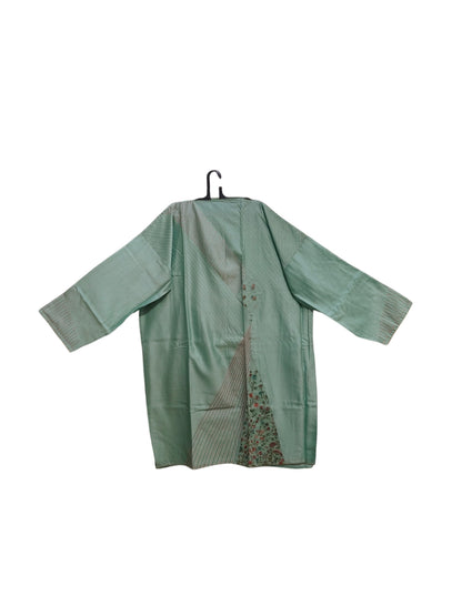 Semi Stitched Chanderi Formal Suitset
