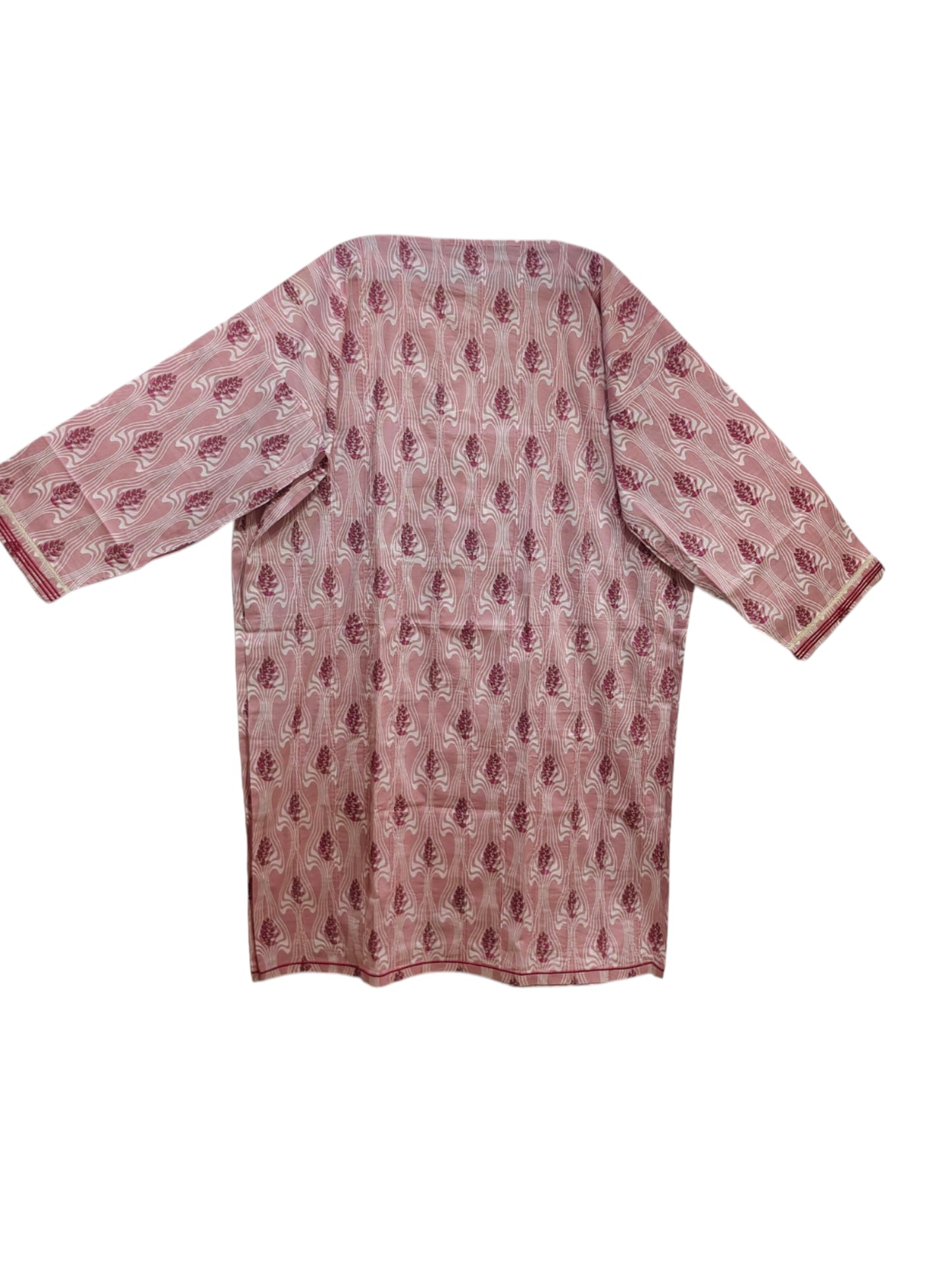 Semi Stitched Cotton Casual Suitset