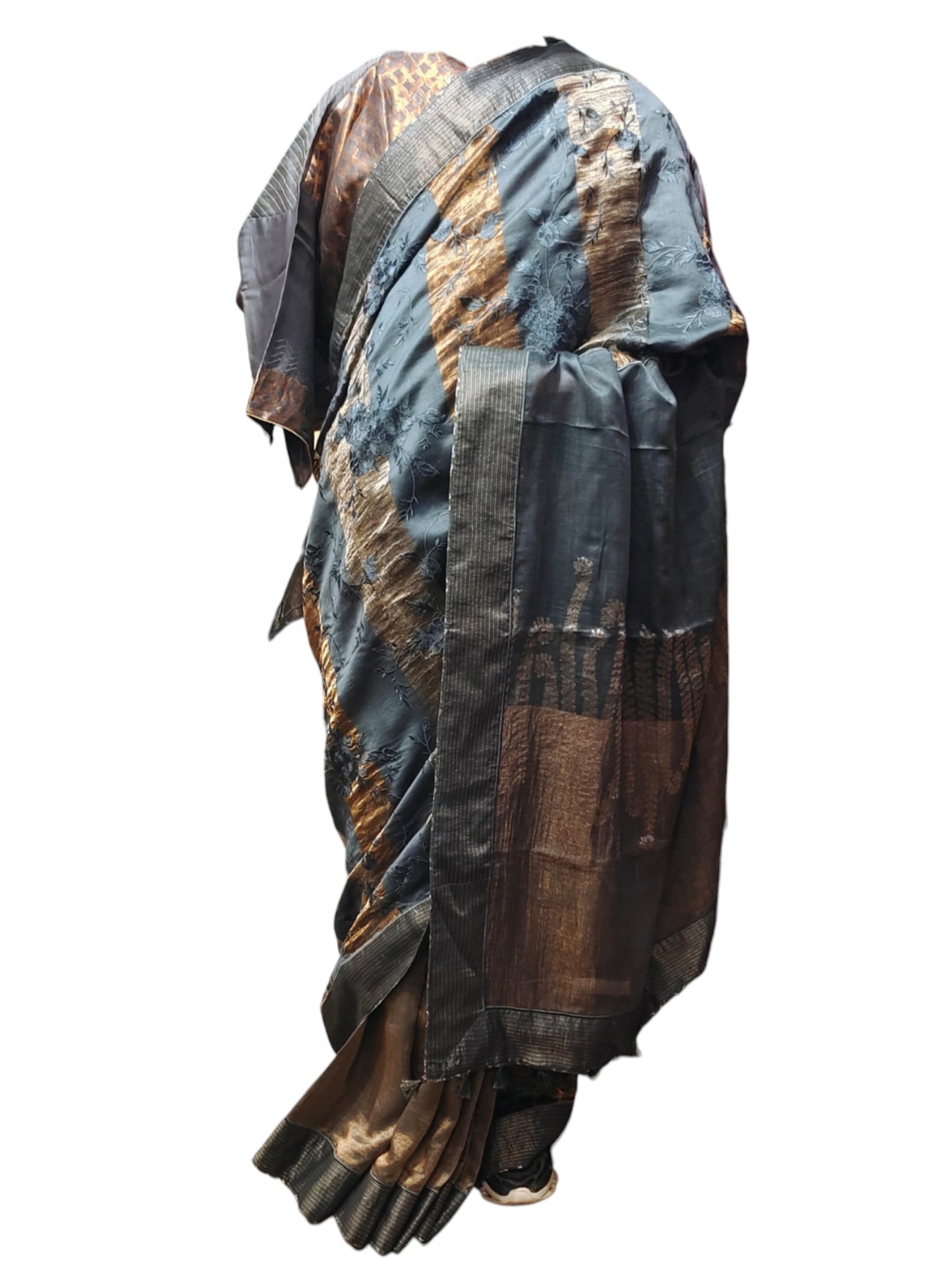 Formal Chanderi gota marodi embroidered Saree