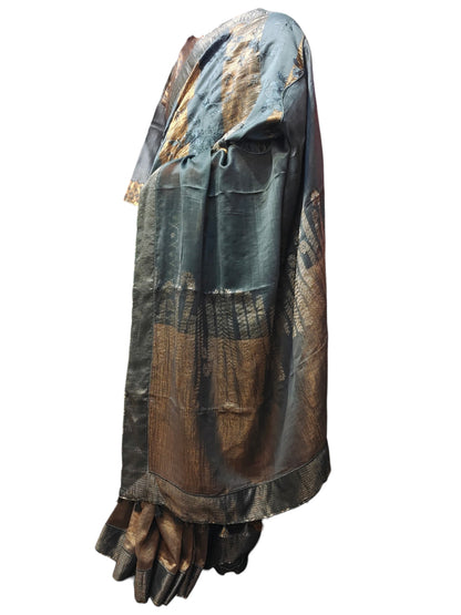 Formal Chanderi gota marodi embroidered Saree