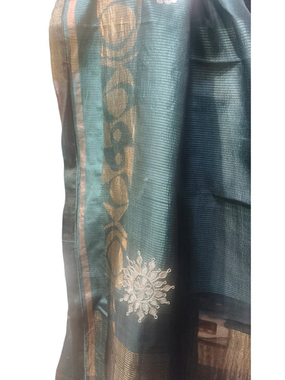 Formal Chanderi gota marodi embroidered Saree