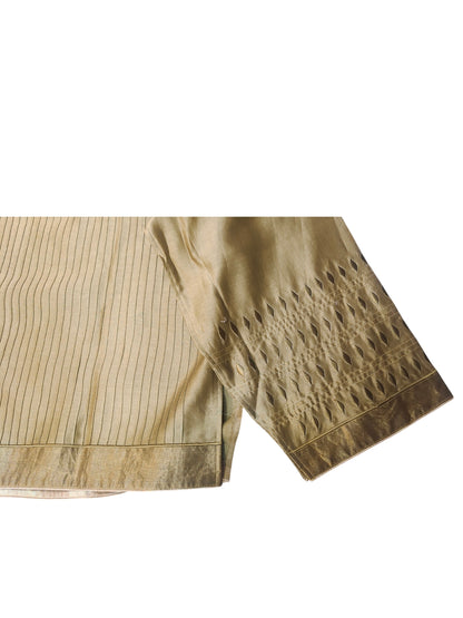 Formal Chanderi gota marodi embroidered Saree