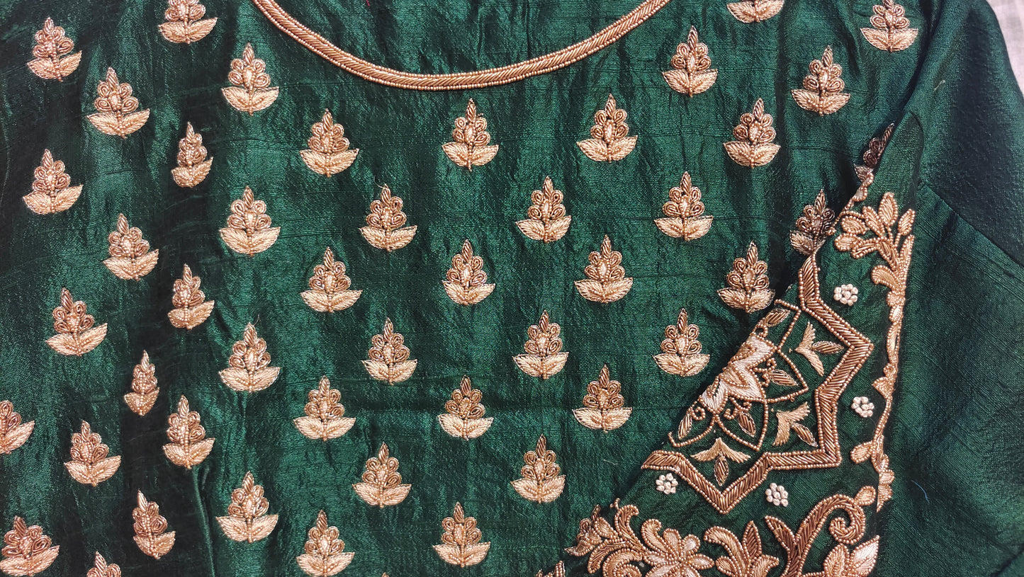 Semi stitched Formal Skirtset