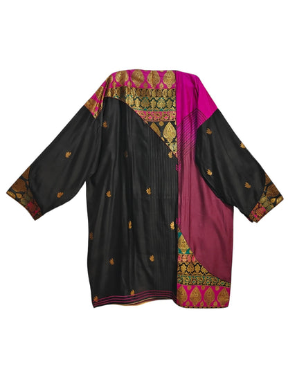 Semi Stitched Chanderi  Formal kurta