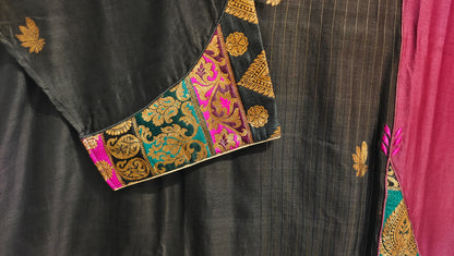 Semi Stitched Chanderi  Formal kurta