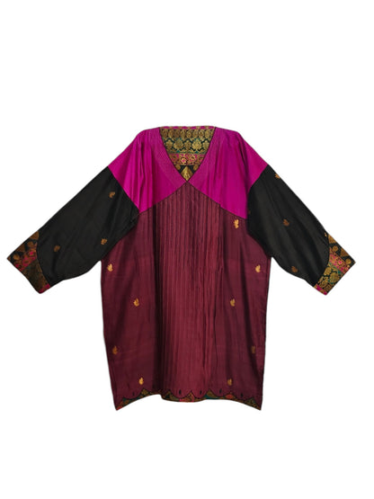 Semi Stitched Chanderi  Formal kurta