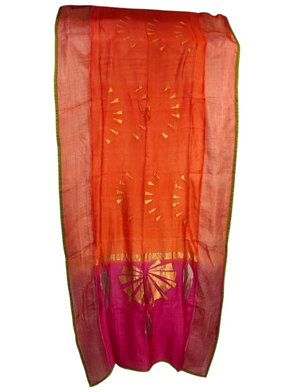 Semi Stitched Chanderi Formal Suitset