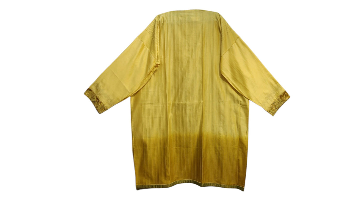 Semi Stitched Chanderi  Formal kurta