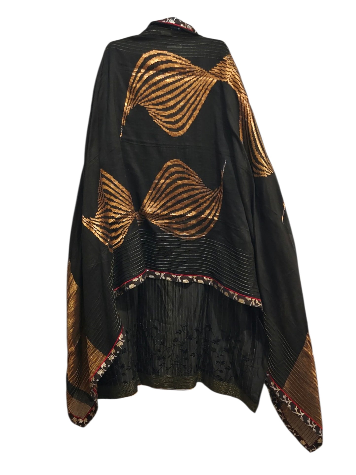 Semi Stitched Chanderi Formal Suitset