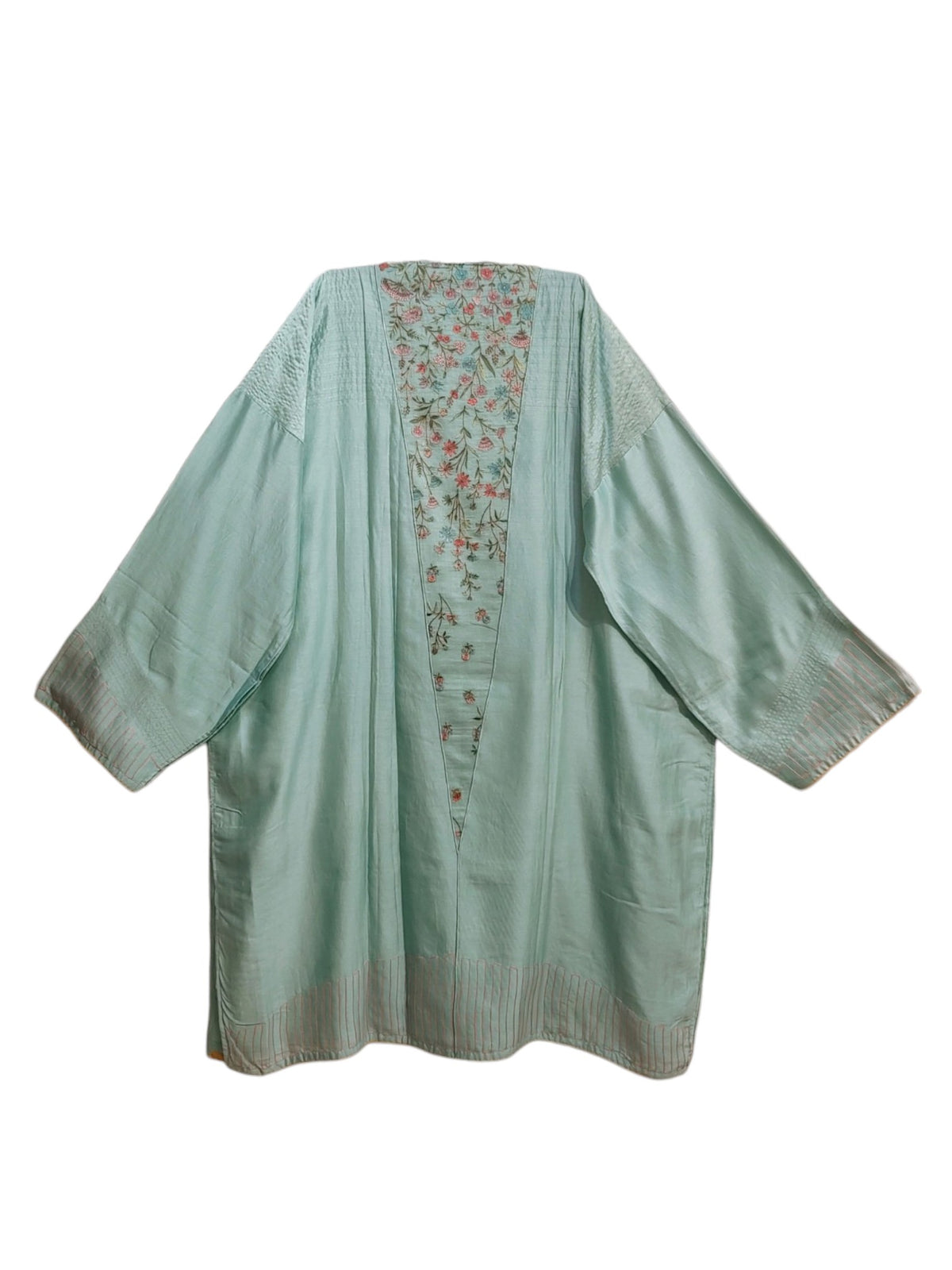 Semi Stitched Chanderi Formal Suitset