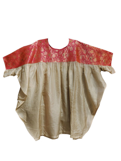 Indowestern chanderi formal coordset