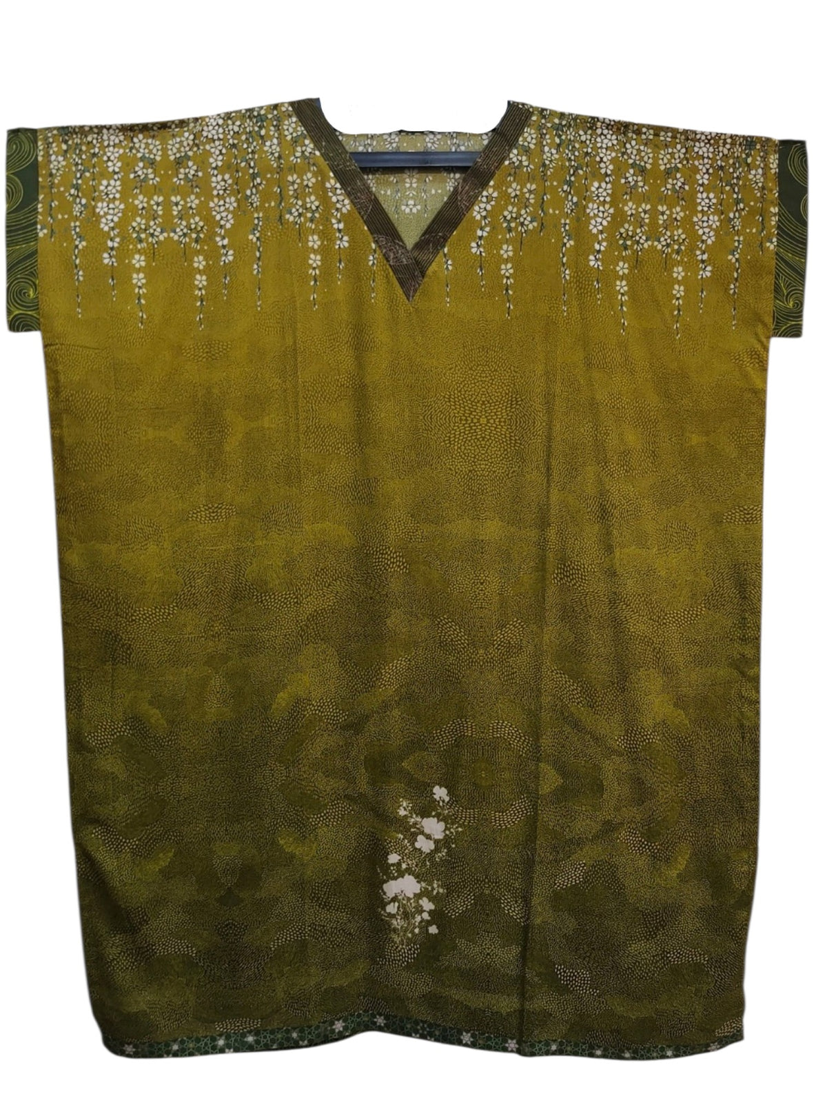 Stitched Cotton mudal Digital Printed Kaftan