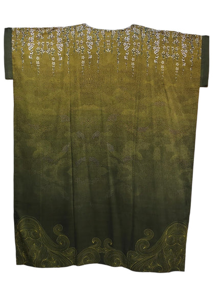 Stitched Cotton mudal Digital Printed Kaftan