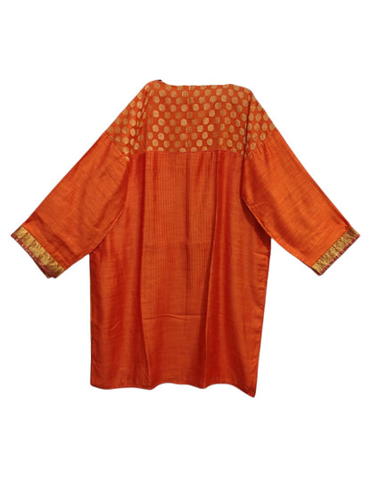 Semi Stitched Chanderi Formal Suitset