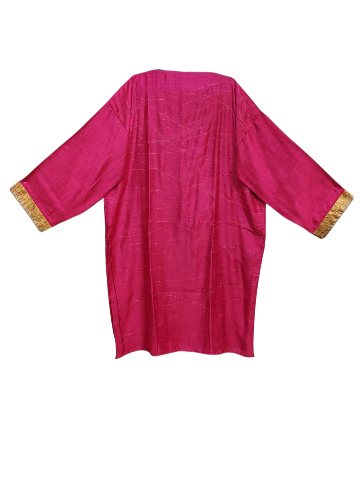 Semi Stitched Chanderi Formal Suitset