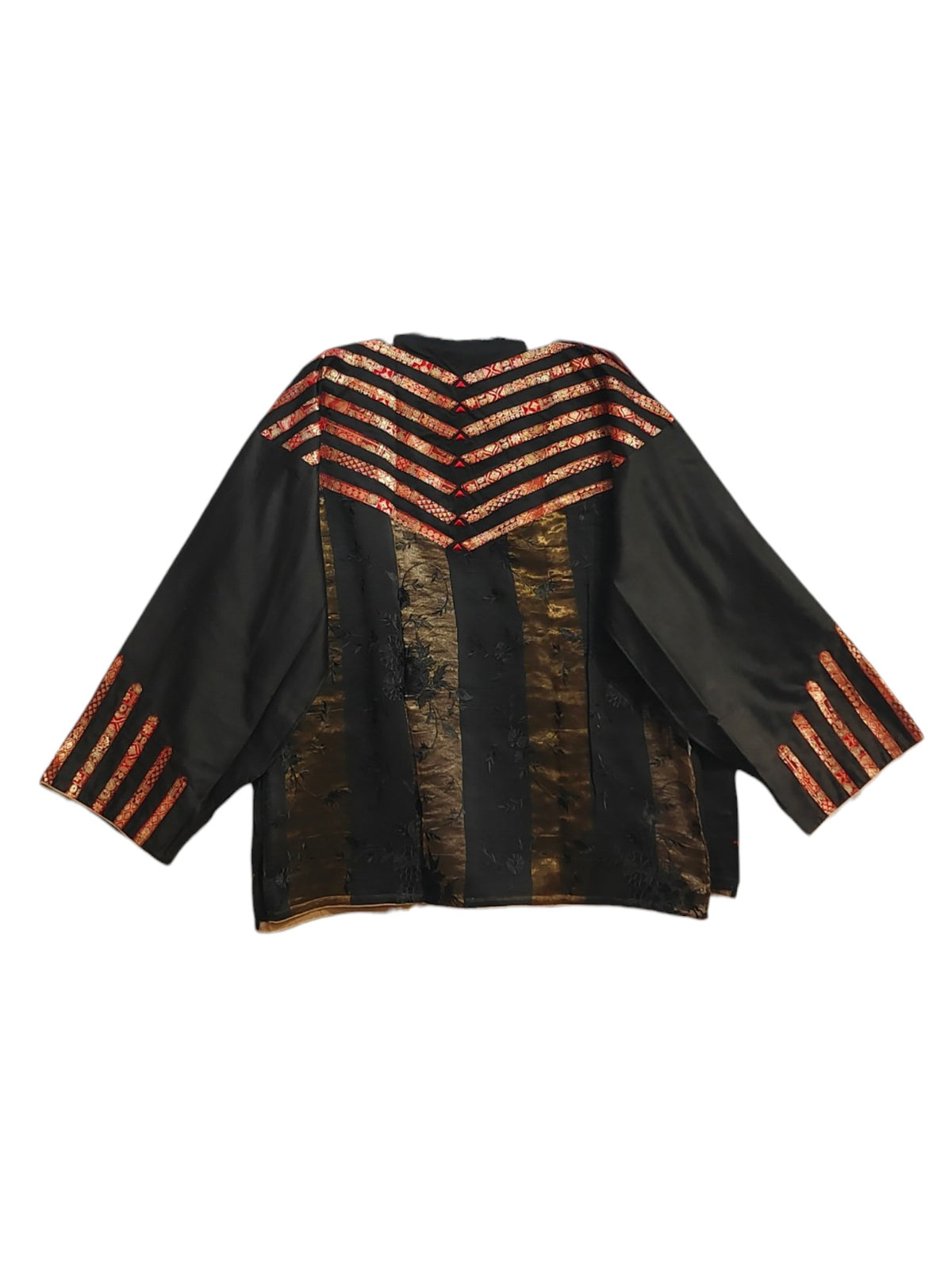 SemiStitched Chanderi Zari Woven Tunic
