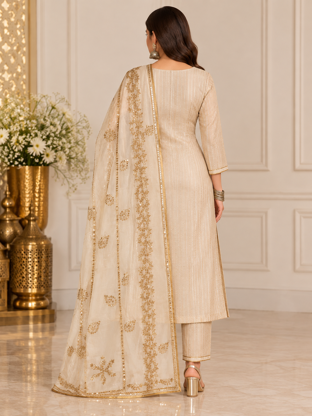 Formal Chanderi  Dupatta