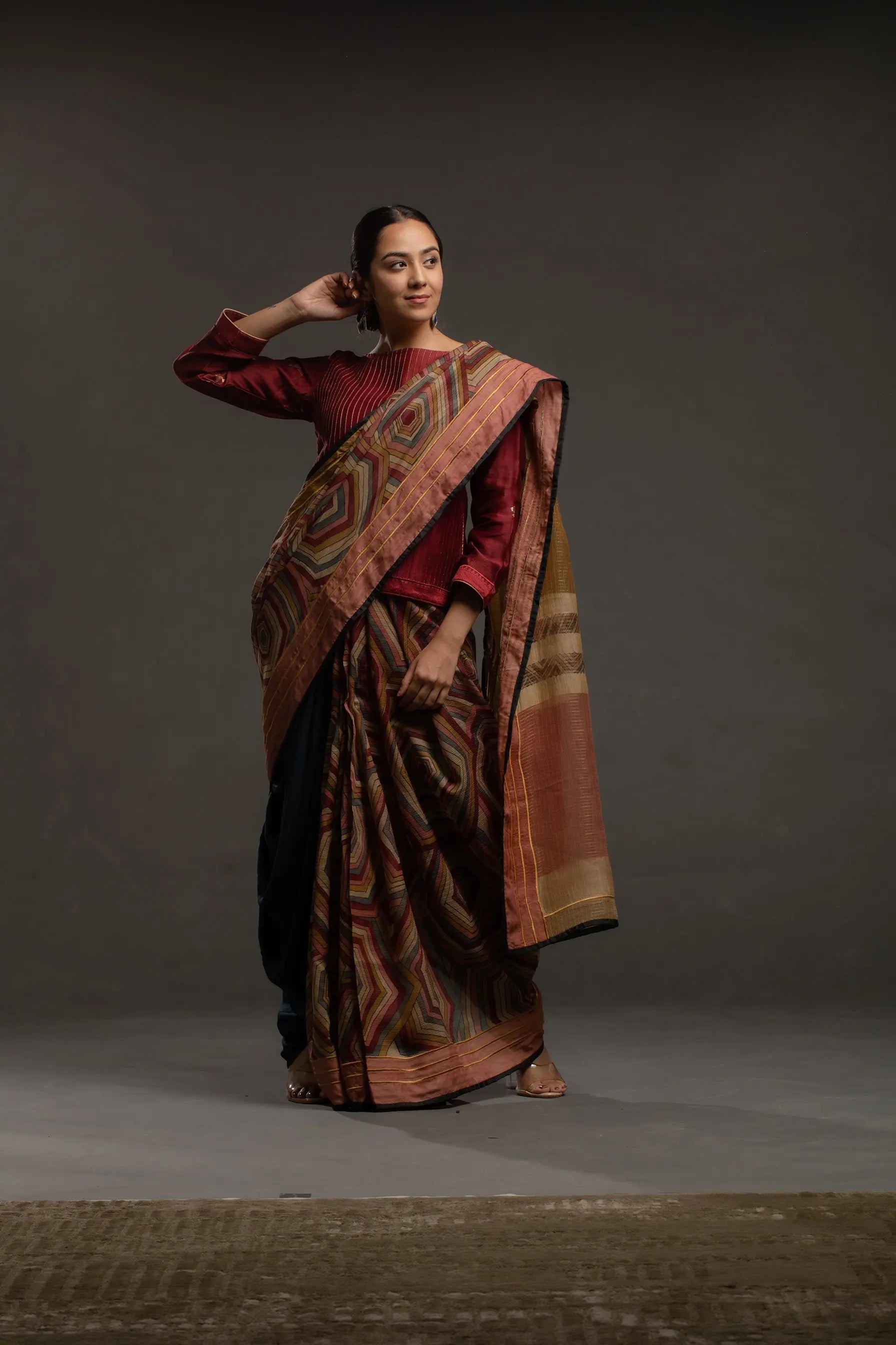 Elegant Saree for a Professional Look