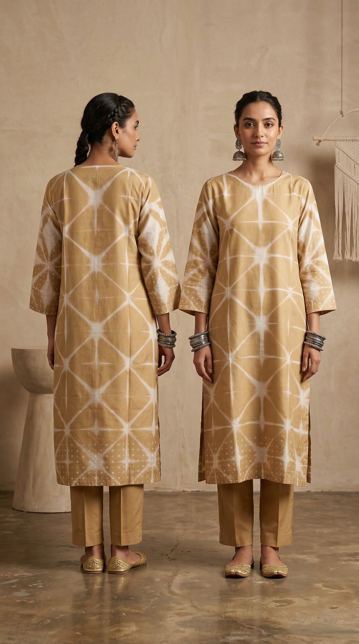 Semi Stitched Cotton lawn kurta