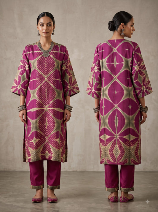 Semi Stitched Casual kurta