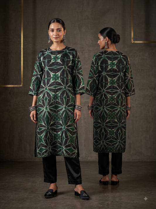 Semi Stitched Casual kurta
