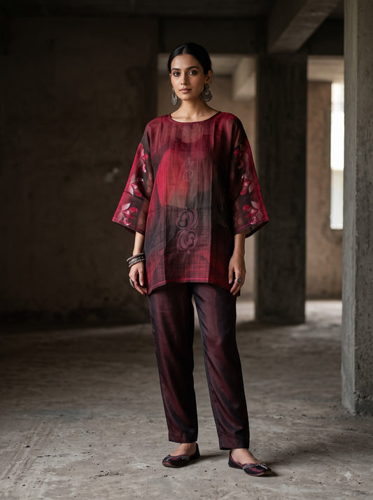 SemiStitched Printed Cotton Modal Tunic