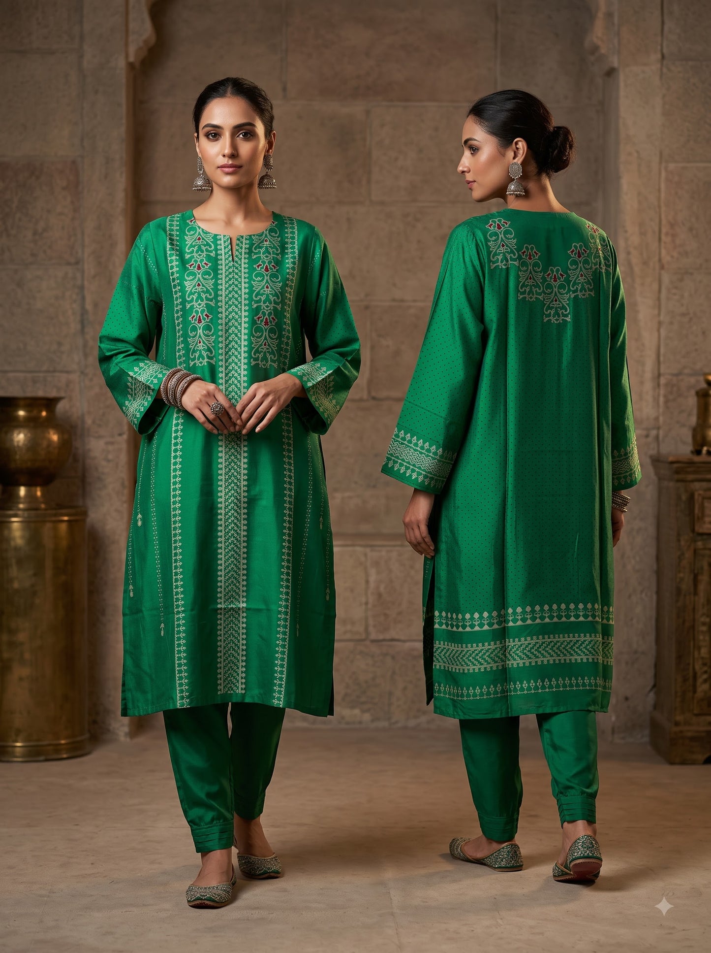 Semi Stitched Casual kurta