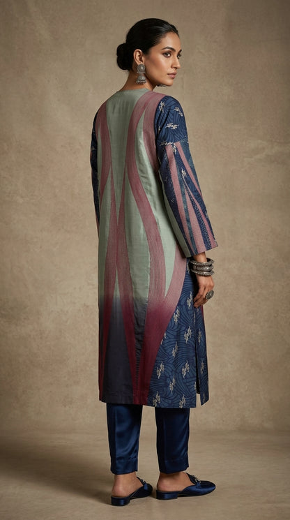 Semi Stitched Cotton lawn kurta