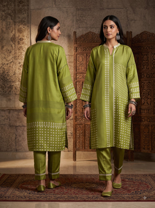 Semi Stitched Casual kurta