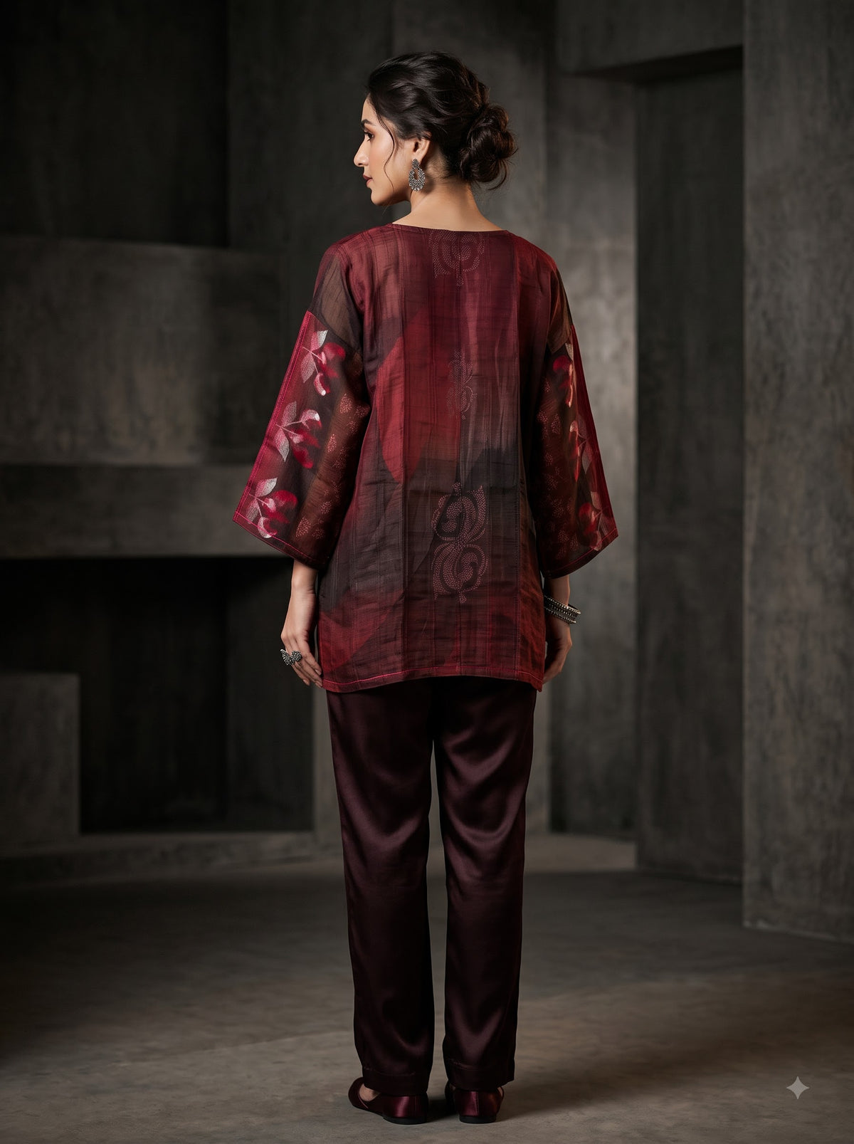 Semi Stitched linen kota Short Tunic