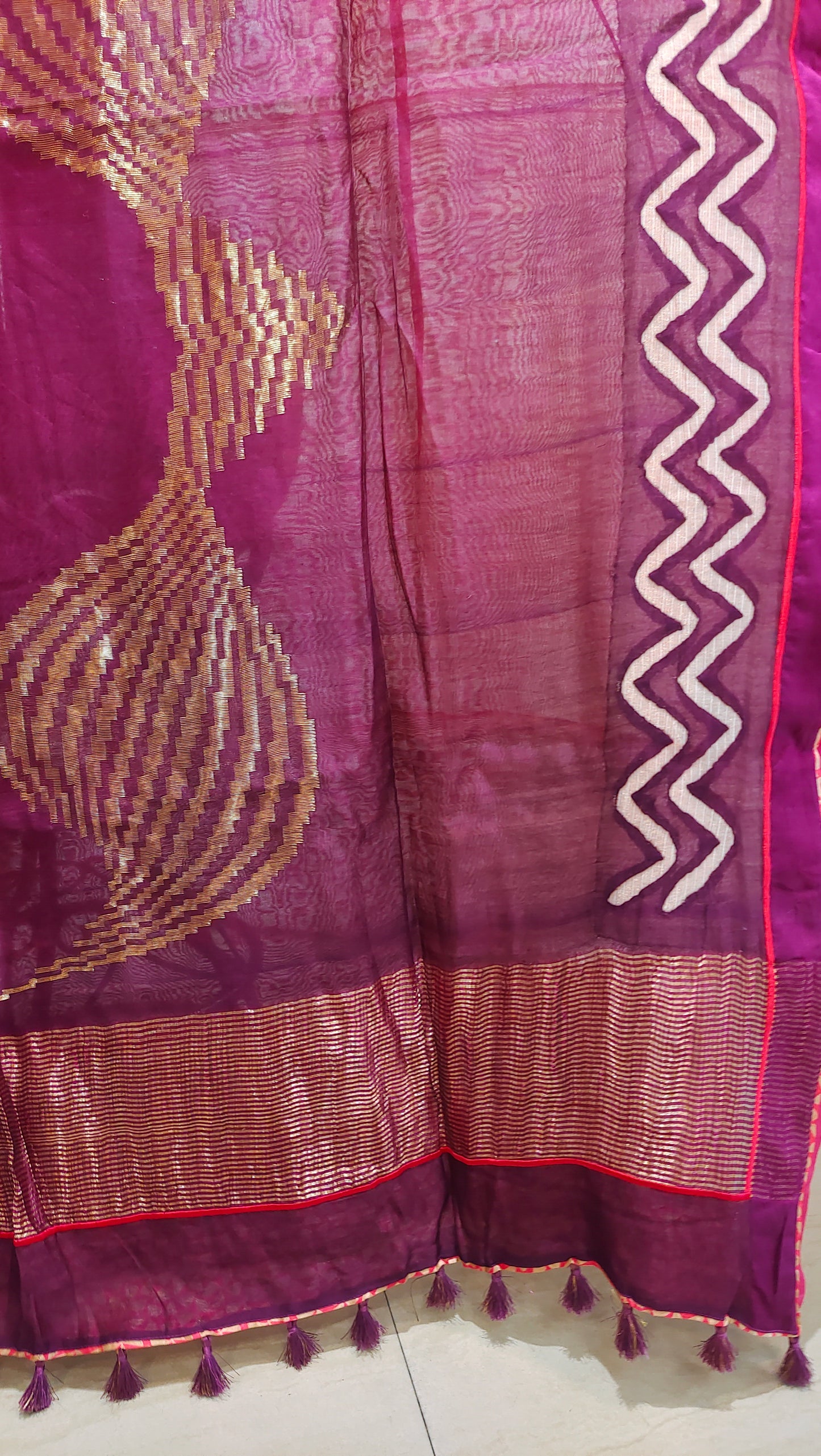 Formal Chanderi Silk Saree