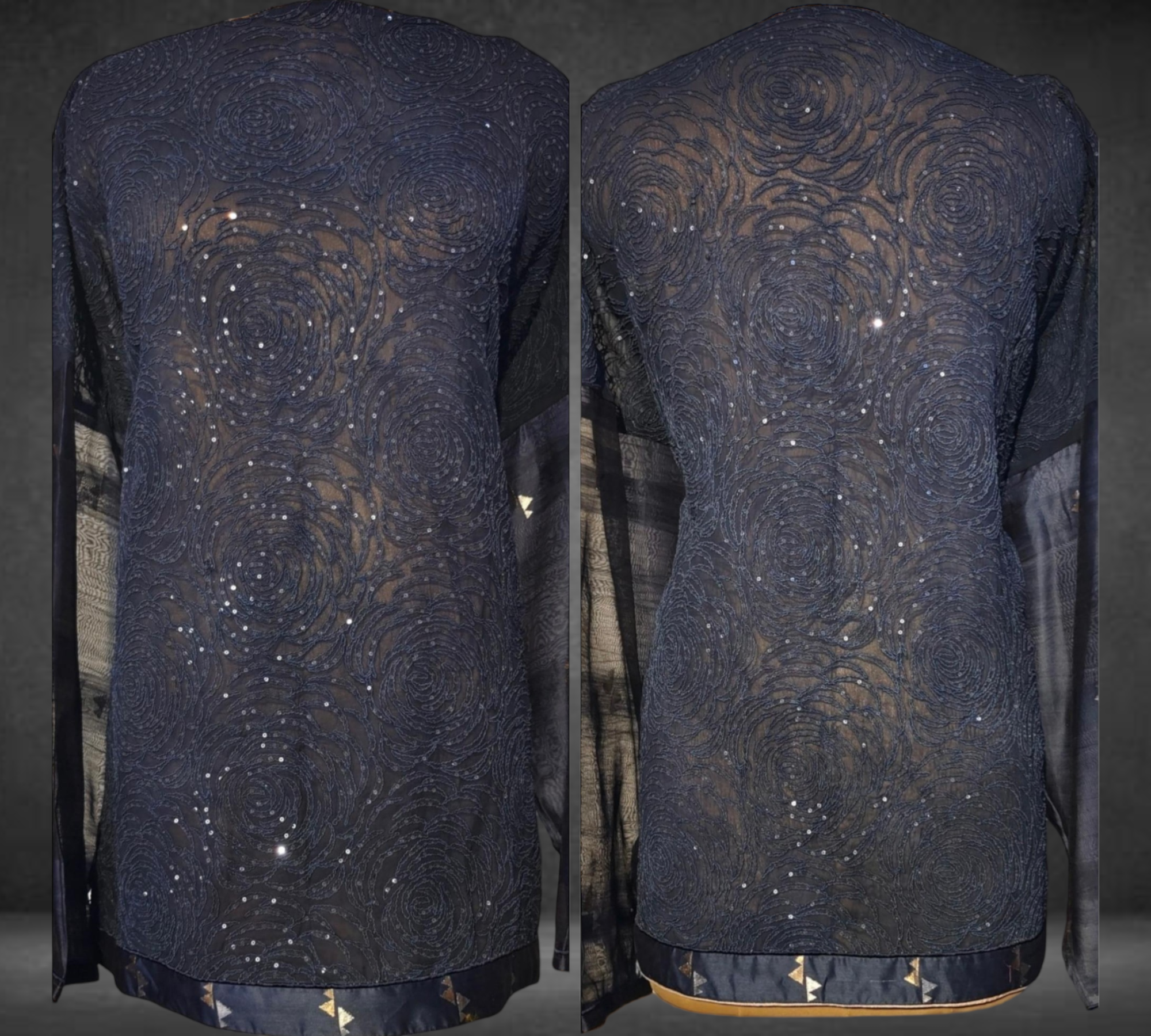 Stitched Short Tunic (VKST01MAY355)