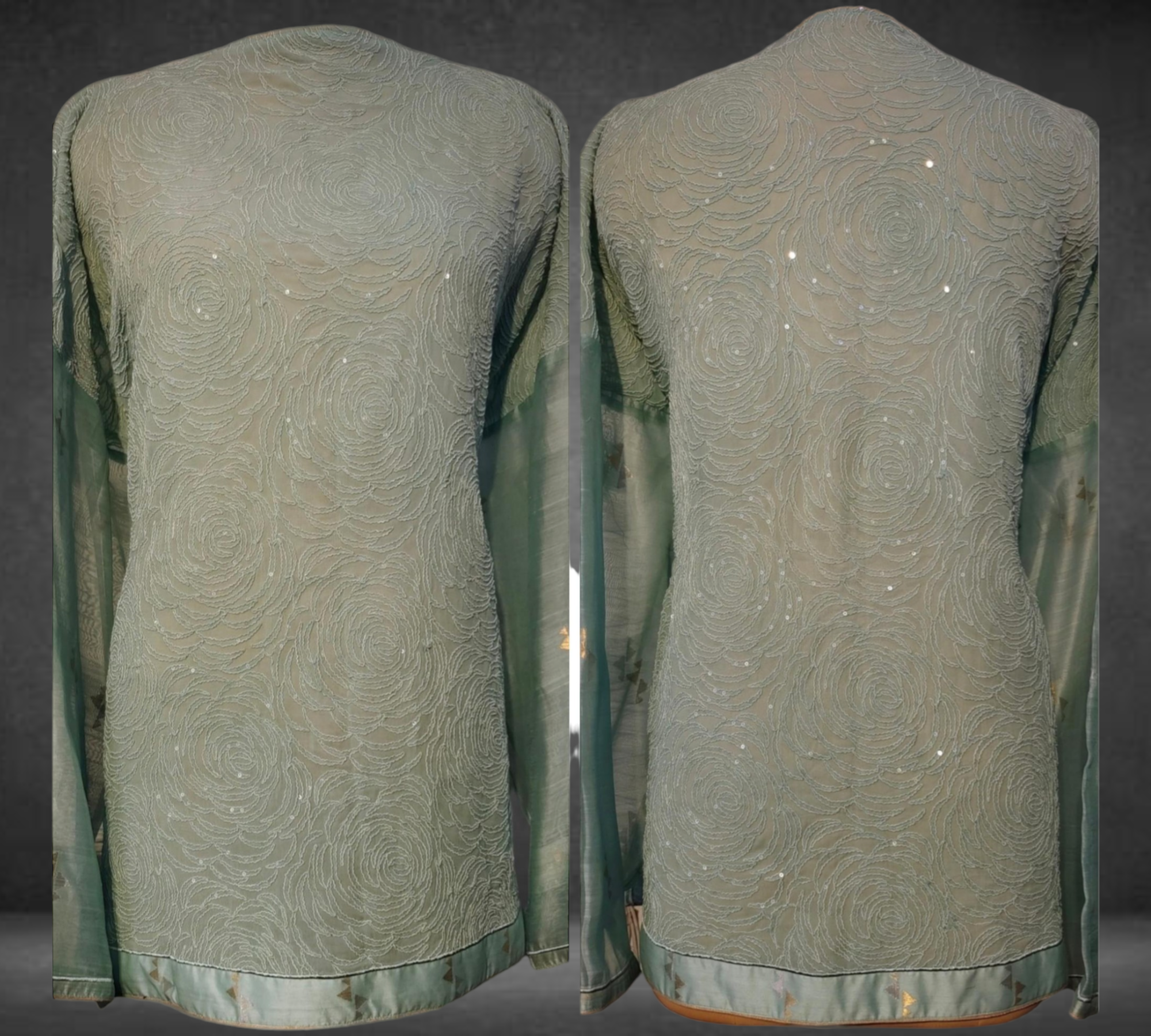 Stitched Short Tunic (VKST01MAY356)