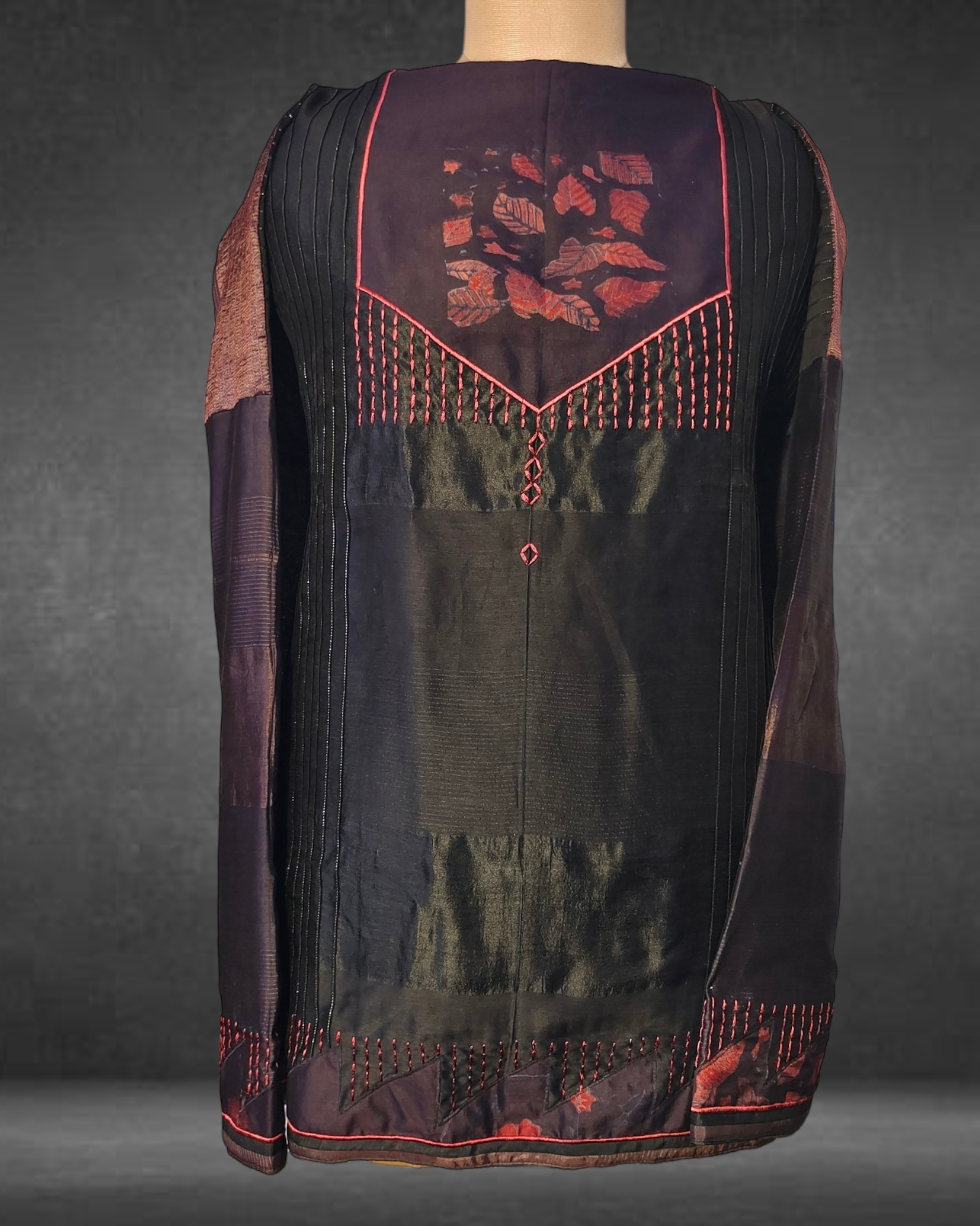 Stitched Short Tunic (VKST01MAY361) - VISHAL KAPUR