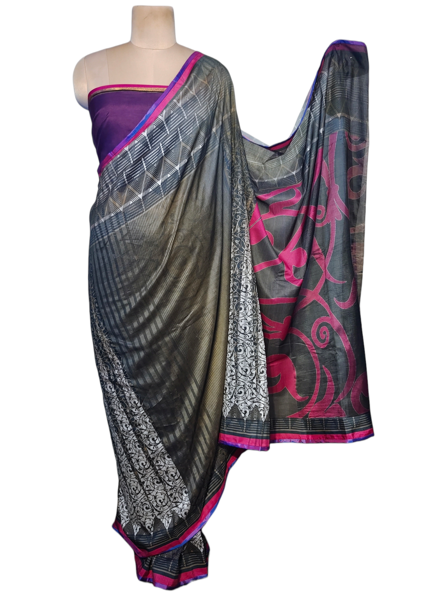 Casual Digital Printed Saree