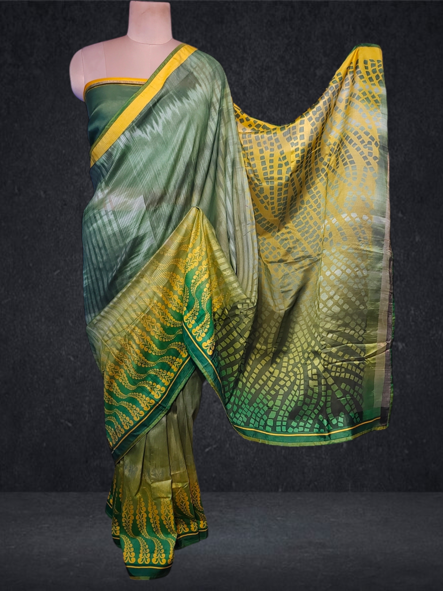 Casual Digital Printed Saree