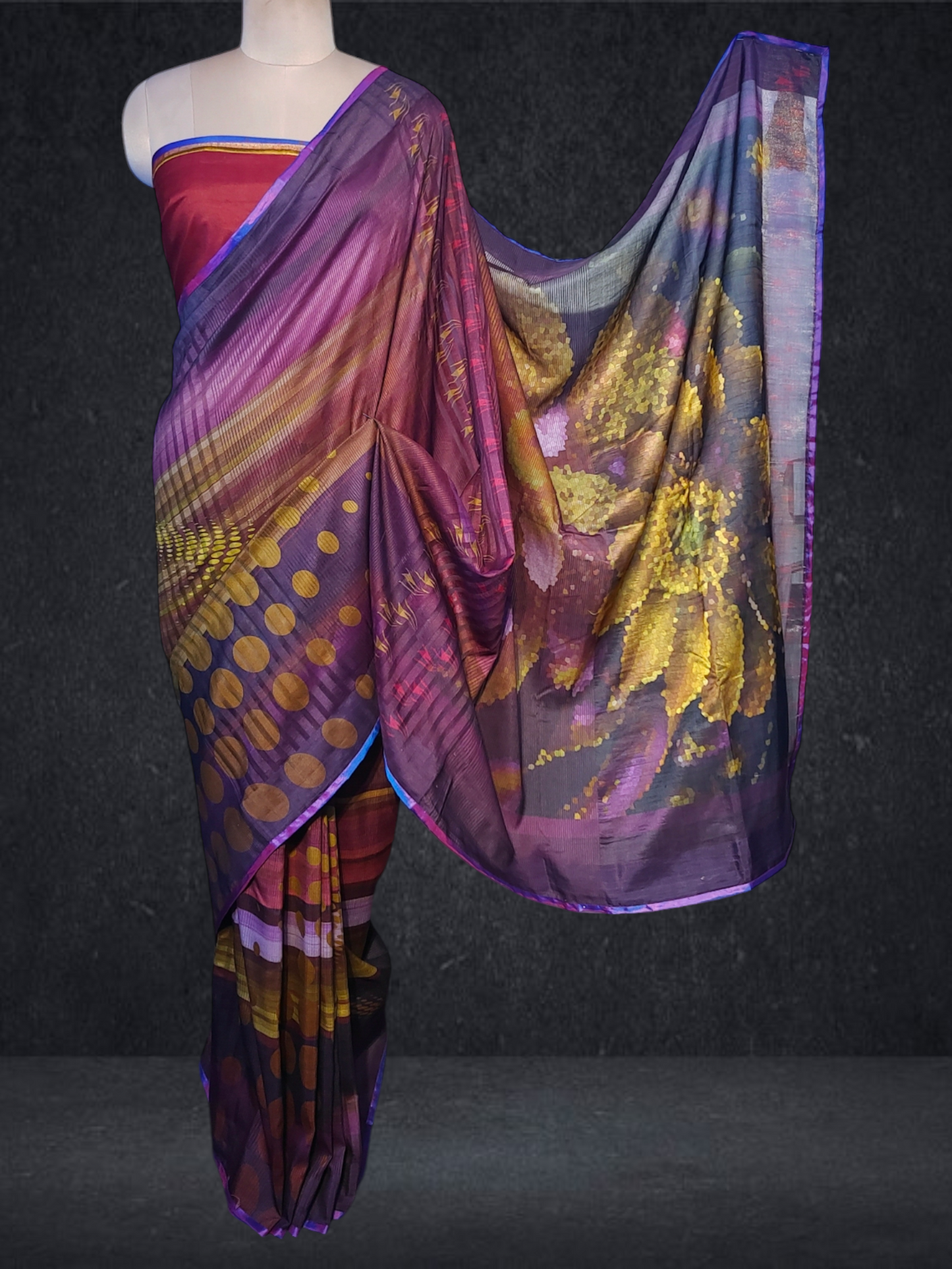 Casual Digital Printed Saree