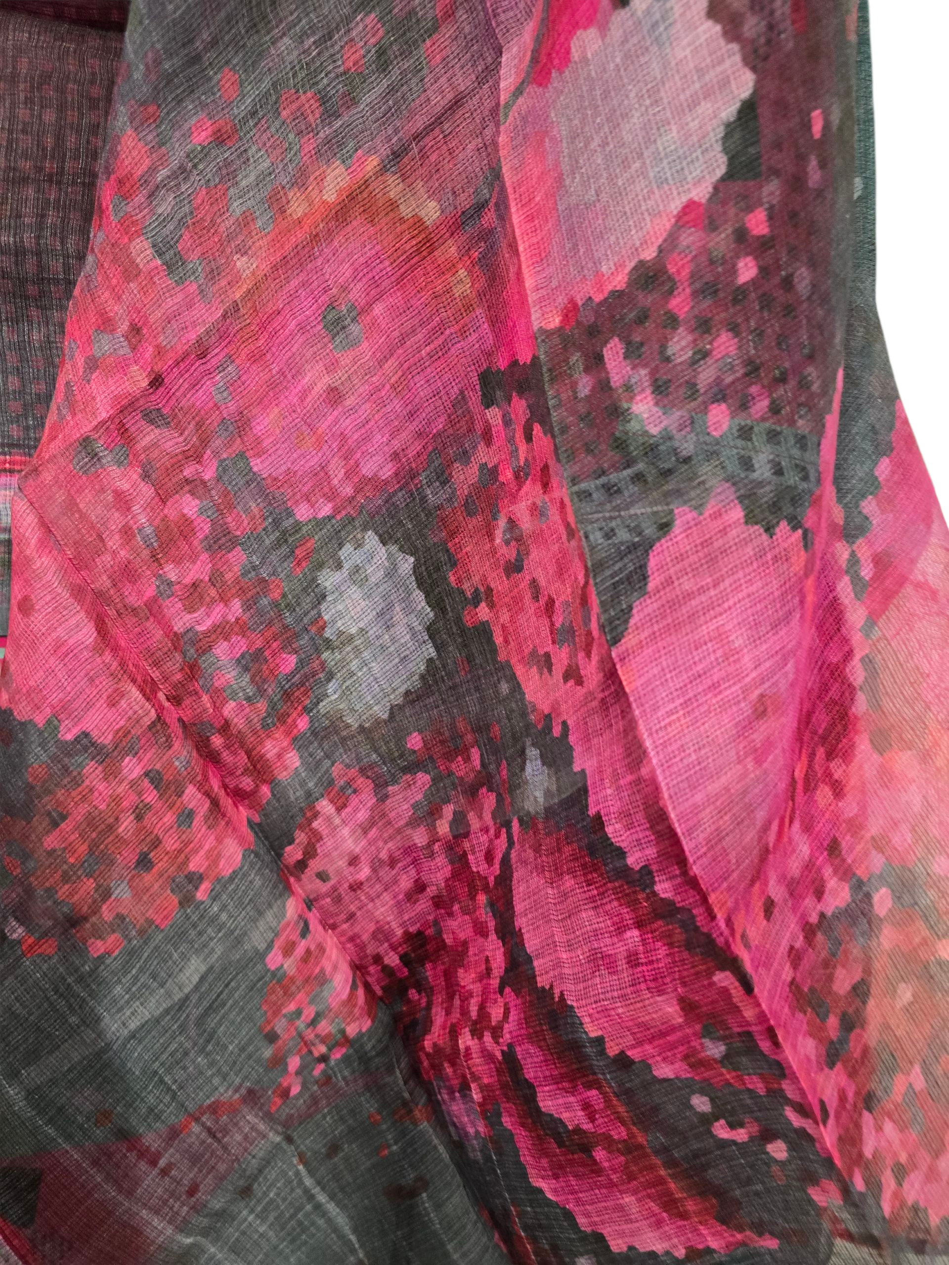 Semi Stitched Chanderi Casual Suitset VISHAL KAPUR